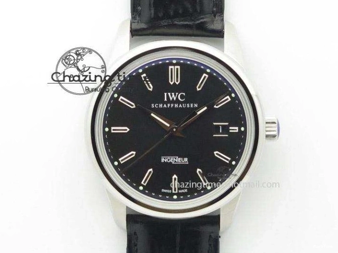 MIROTIME 0516 Portofino Chrono RG Black Dial on Black Leather Strap A HighPerformance 7389